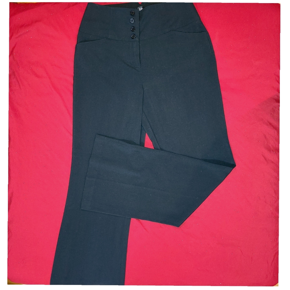 Bobby J Black Straight Leg Pants